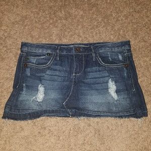 Blue Jean Mini skirt   Size 3